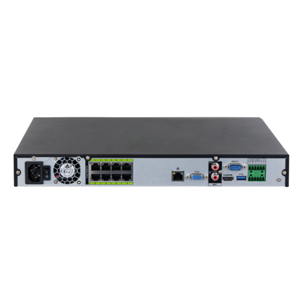 Dahua NVR5216-8P-EI NVR 16ch 384Mbps H265 HDMI 8PoE 2HDD E/S AI (2)