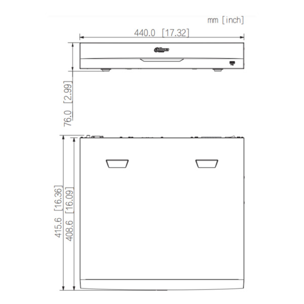 Dahua NVR5464-EI NVR 64ch 384Mbps H265 2xHDMI 4HDD E/S AI (3)