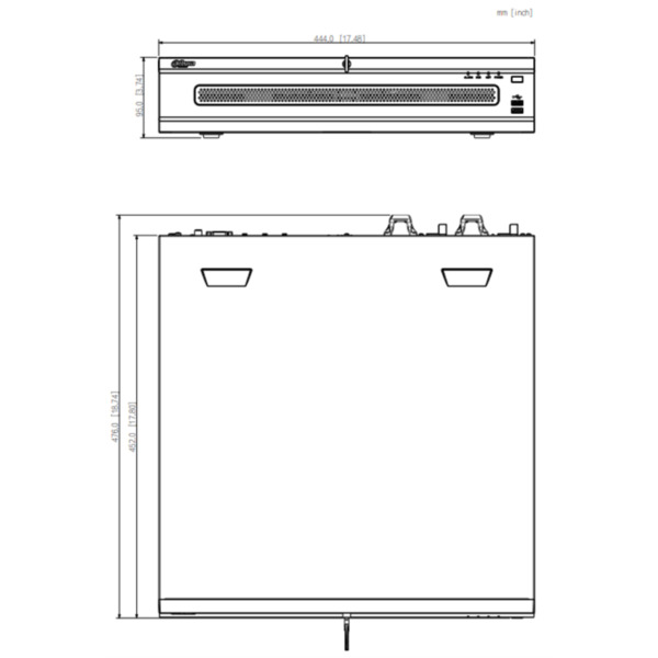 Dahua NVR608RH-64-XI NVR 64ch 1280Mbps 32MP H265 4xHDMI 8HDD E/S RAID 0/1/5/6/10 Reduntdant (3)