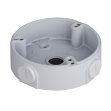 Dahua OEM SAM-4698 SAM-4698 Caja de conexiones de aluminio con entrada de tubo. Capacidad de carga de 1 kg. Color blanco.