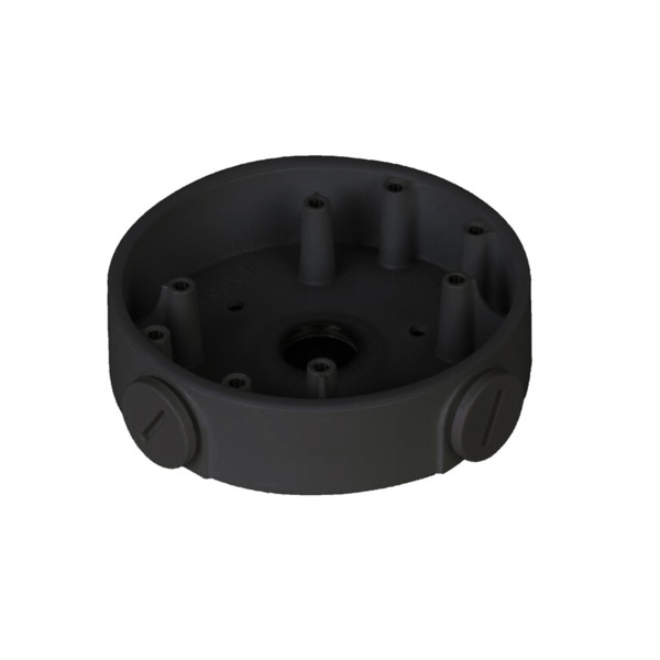 Dahua OEM SAM-4927 SAM-4927 Base de tubo visto para domos Dahua. Color negro. Fabricada en aluminio. Caja de conexiones con capa