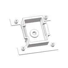 Dahua OEM TC-C1 TC-C1 Adaptador para acoplar la cámara Blackbody TC-BB y las cámaras de detección de temperatura corporal TC-B1