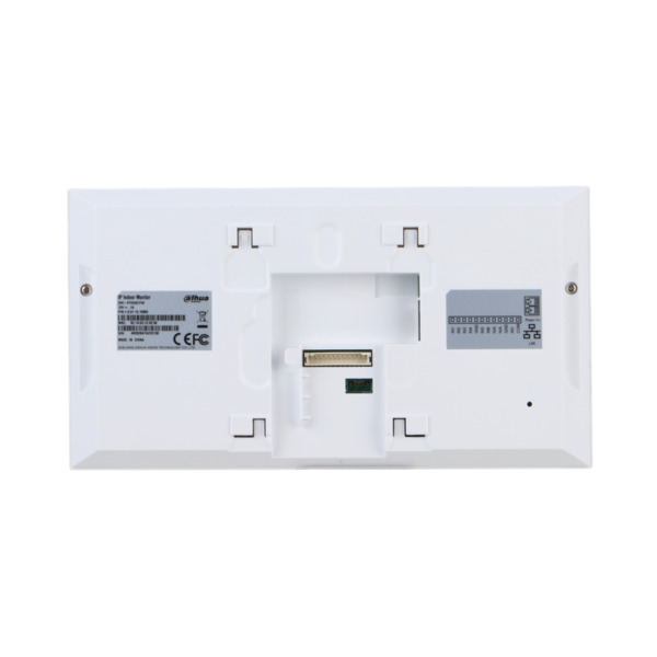 DAHUA OUTLET VTH2421FW-P Monitor Interior Dahua 7" de Superficie 2ª Generación para Videoportero IP PoE SD 6E 1S Blanco (4)