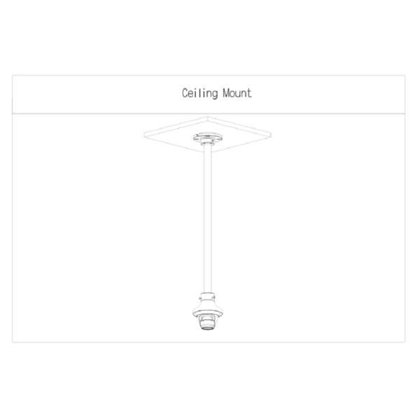 Dahua PFA106-V2 Adaptador de montura para HDBW1/2/3/5 HDW1/2/3/5/ PFB220C PFB305W (2)