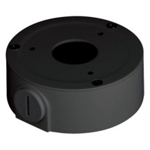 DAHUA PFA134-B Caja de conexiones - Para cámaras domo - Apto para uso exterior - Instalación en techo o pared - Aluminio y Acero