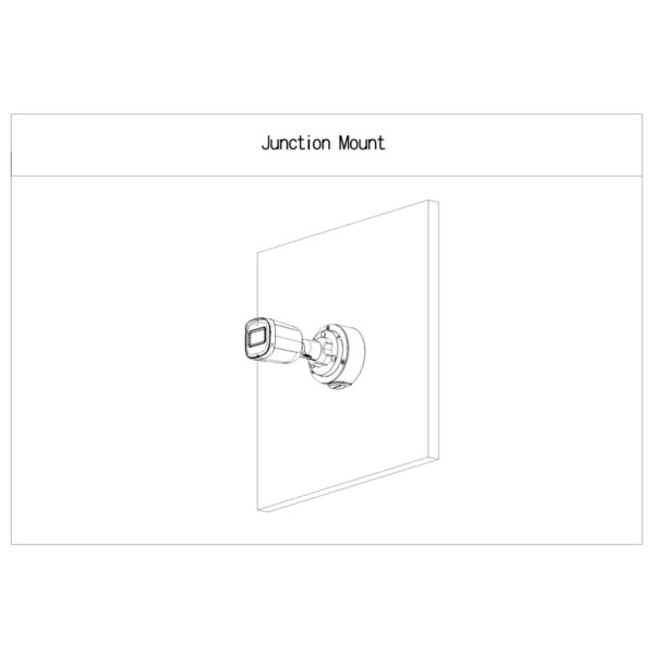 Dahua PFA134-V2 Caja conexiones para HFW1/2/3 anclaje en 3 puntos (2)