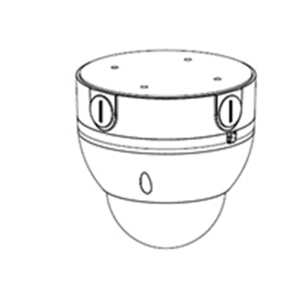 DAHUA PFA138 Caja de conexiones - Para cámaras domo - Apto para uso exterior - Instalación en techo o pared - Color blanco - Pas (1)