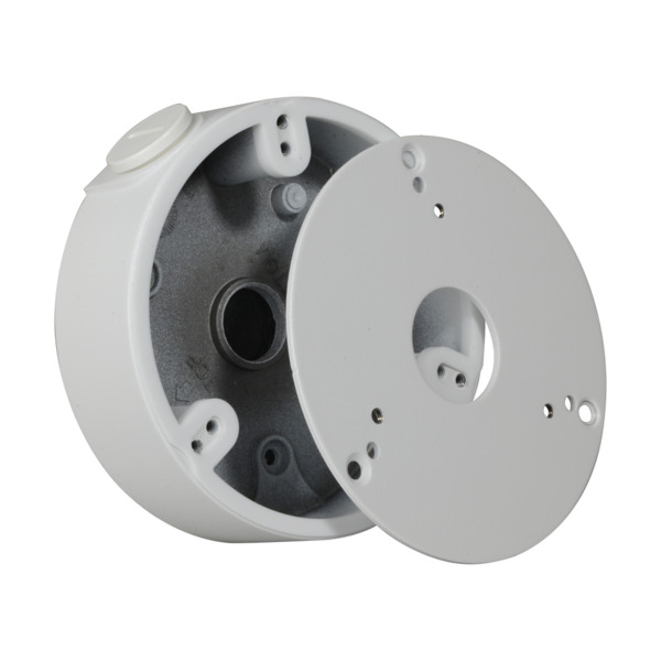 DAHUA PFA13G Caja de conexiones - Para cámaras domos - Instalación en techo o pared - Pasador de cables - Color blanco - 36 (Al) (5)