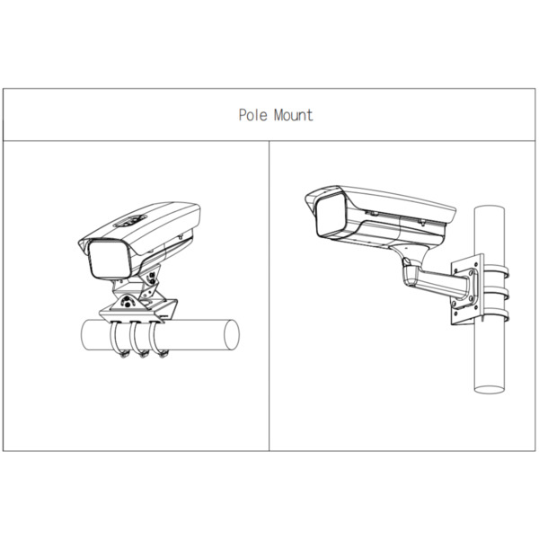 Dahua PFA150-SG-V3 Adaptador a poste para PFBxx-SG PFAxx-SG color gris (2)
