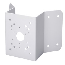 DAHUA PFA151 Soporte para esquina - Ángulo de apertura 90º - Apto para uso en exterior - Acero electrogalvanizado - Color blanco