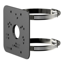 Dahua PFA152-E-B Mini Adaptador a poste para PFBx PFAx. Color negro