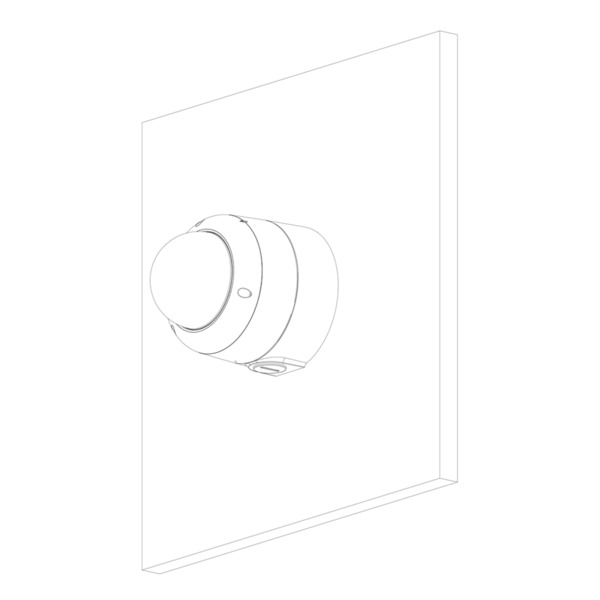 Dahua PFA197R Caja conexiones para IPC-HDBWxxxxR1-xx-PV, HAC-HDBWxxxxRA-Z-A, IPC-HDBWxxxR1-xx-LED (2)