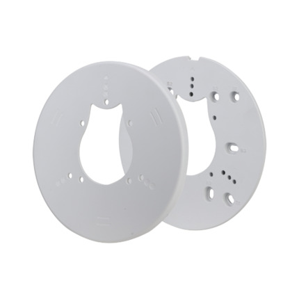 Comprar DAHUA PFA200G Adaptador de caja de conexiones - Apto para una o dos bandas - Fabricado en aleación de aluminio y ABS - 8,5 (Al) x 160 (Ø) mm - Pasador de cables - Color blanco