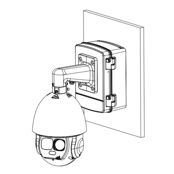 Dahua PFA6400S Caja alimentación y conexiones Water-proof IP66 para cámaras (2)