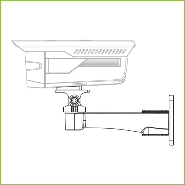 Dahua PFB121W Soporte para montaje en pared para IPC-HFW3241DF-AS-4G e IP-HFxxx (2)