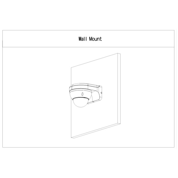 Dahua PFB2203W Soporte pared para Domos para Domos y MiniDomos (2)