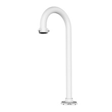 DAHUA PFB301S-E Soporte cornisa para domos motorizadas - Apto para uso exterior - Instalación en suelo - Color blanco - Pasador