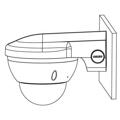 Dahua PFB720WA Soporte pared Anti-Corrosión para IPC-HDBW8232E-Z-SL (2)