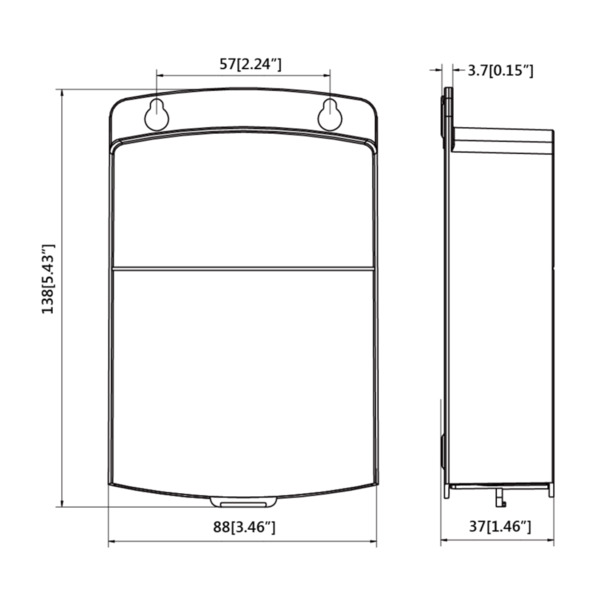 Dahua PFM300 Fuente de alimentación 12VDC 2A con carcasa cerrada (1)
