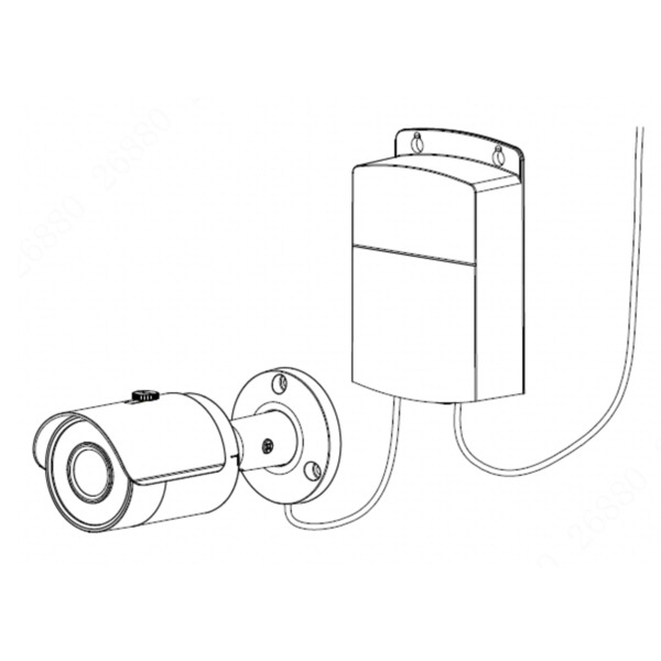 Dahua PFM300 Fuente de alimentación 12VDC 2A con carcasa cerrada (2)