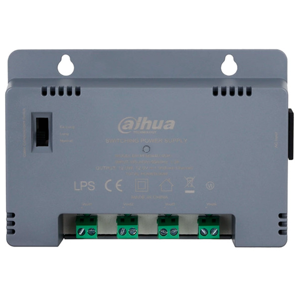 DAHUA PFM344D-4CH Fuente de alimentación conmutada - Entrada AC 185-240V - 50/60Hz 1.5A - Potencia total 30W - 4 salidas - Volta (1)