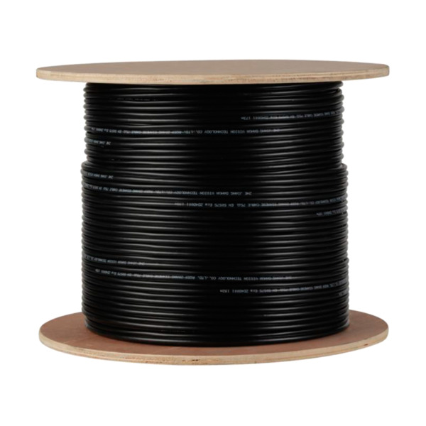 Dahua PFM940I-59N/2 Rollo 200m Cable Siamés RG59+2(0.32x7) PVC CPR-E CCA NEGRO (75-3)