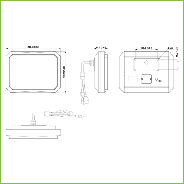 Dahua PFR4K-D450 Radar de seguridad de 450m (1)