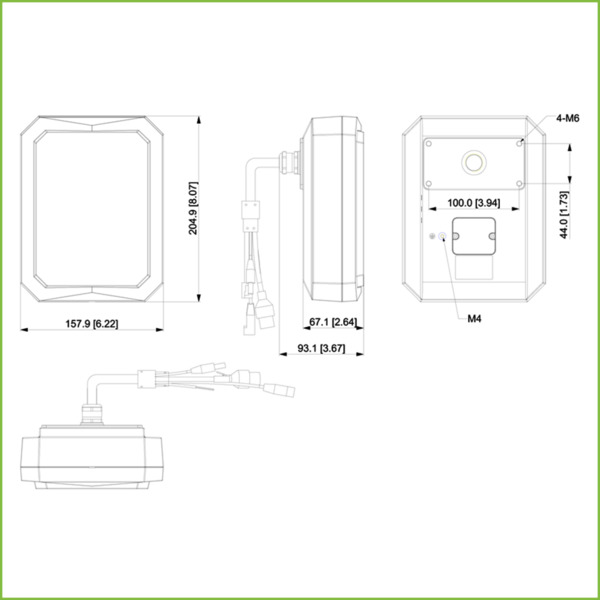 Dahua PFR4K-E120 Radar de seguridad de 120m (1)