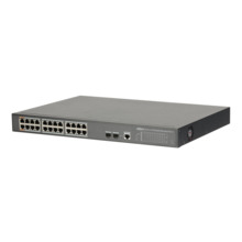 Dahua PFS4226-24GT-360 Switch PoE 24 puertos 10/100/1000 + 2 Uplink Gigabit SFP 360W 802.3at Manejable Layer2