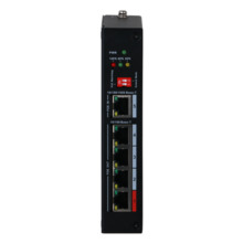 DAHUA PFT1500 Dahua - Extensor PoE  - Permite ampliar el alcance de la alimentación POE - Velocidad 4x 10/100Mbps + 1x 10/100/10