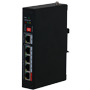 DAHUA PFT1500 Dahua - Extensor PoE  - Permite ampliar el alcance de la alimentación POE - Velocidad 4x 10/100Mbps + 1x 10/100/10 (2)