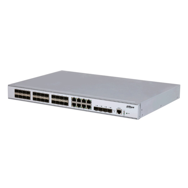Dahua S5436-24GF8GT4XF Switch 24 puertos Gigabit + 8 Uplink Gigabit SFP + 4 Uplink SFP+ 10Gbps Manejable en Cloud Layer2