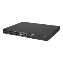 Dahua S5500-24GF4XF-E-V2 Switch 24 puertos Gigabit (24 SFP + 8 Combo (RJ45/SFP)) + 4 Uplink SFP+ 10Gbps 55W Manejable Layer3