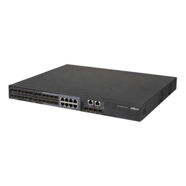Dahua S5500-24GF4XF-E-V2 Switch 24 puertos Gigabit (24 SFP + 8 Combo (RJ45/SFP)) + 4 Uplink SFP+ 10Gbps 55W Manejable Layer3