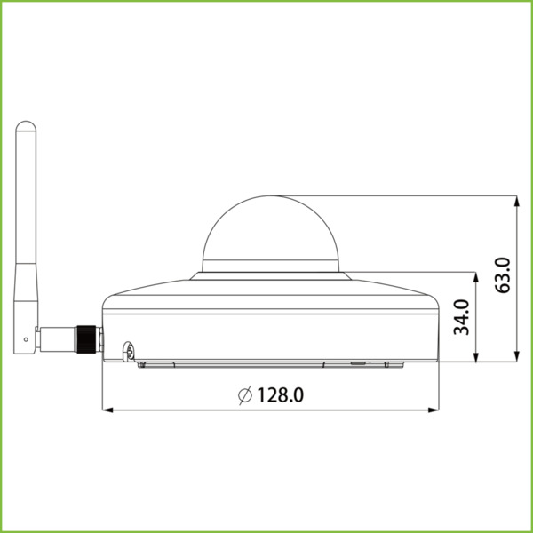 Dahua SD12200T-GN-W Domo PT IP 2M H265 WiFi DN ICR WDR Starlight 3.6mm 3D IP66 IK08 AUDIO (1)