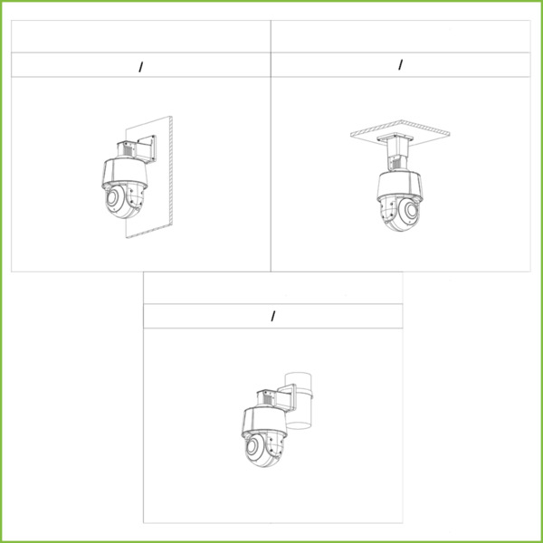 Dahua SD3A205-GNP-PV Cámara PTZ IP 2M H265 dWDR IR30m Starlight 5x IVS SMD IP66 PoE AUDIO MIC AI (3)