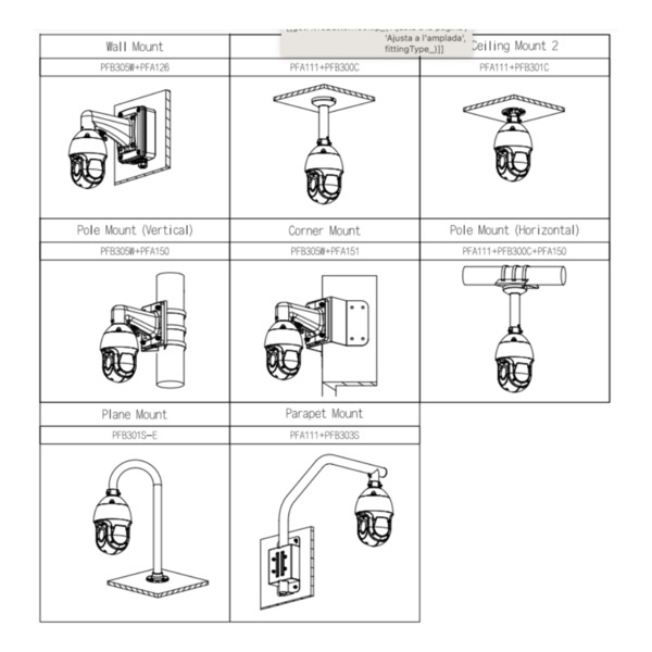 Dahua SD4E425GB-HNR-A-PV1 Domo PTZ IP 4M TiOC H265 WDR Starlight Iluminación Dual LED50m/IR100m 25x IP66 PoE+ AUDIO E/S AI (2)