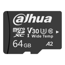 Dahua TF-W100/64GB Tarjeta Micro SD 64GB UHS-I de amplia temperatura Series W100
