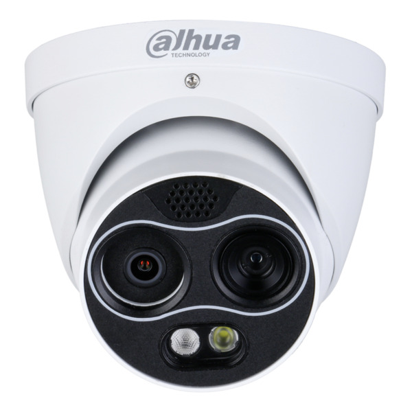 Dahua TPC-DF1241-B2F2-DW-S8 Domo Térmico IP DUAL 256*192 2mm + 4M 2mm IP67 12V PoE (2)