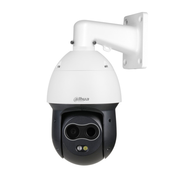 Dahua TPC-SD2241-B3F4-DW-S2 Domo PTZ Híbrido IP Térmico 256*192 3.5mm + 2M 4mm IP66 12V PoE+ AUDIO E/S AI