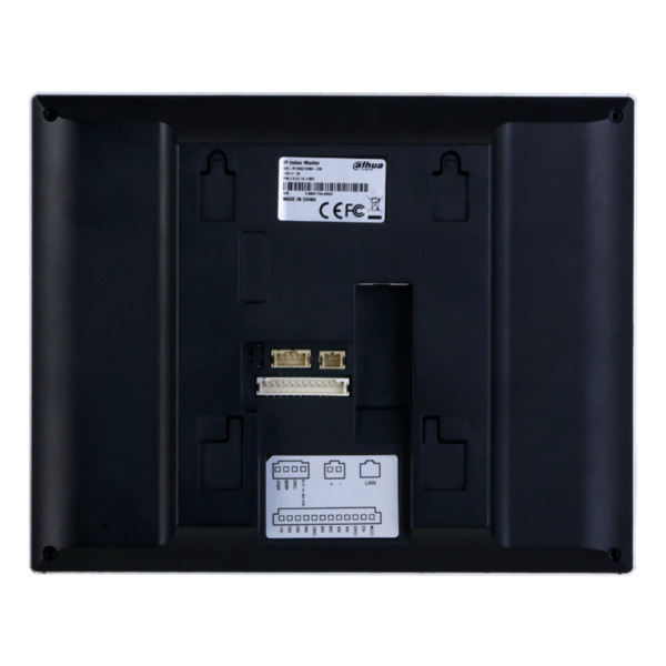 Dahua VTH8A21KMS-CW Monitor Interior 7" de Superficie para Videoportero IP WiFi PoE SD 6E 1S Alarma Negro con Cámara frontal (1)