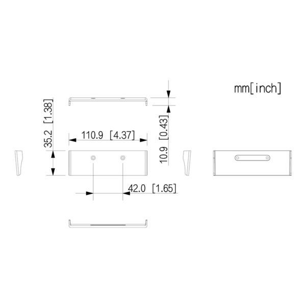 Dahua VTM58 Accesorio de los videoporteros WiFi VTO33xxQ Series. Color Marrón (1)