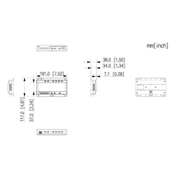 Dahua VTNC2113C Controlador híbrido de 2 hilos para videoportero IP de 2 hilos (1)