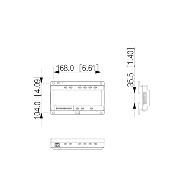 Dahua VTNC2113C Controlador híbrido de 2 hilos para videoportero IP de 2 hilos (2)