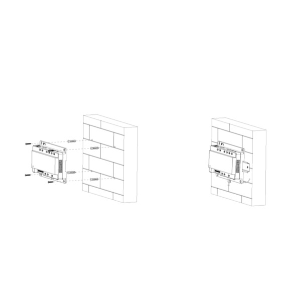 Dahua VTNC2113C Controlador híbrido de 2 hilos para videoportero IP de 2 hilos (3)