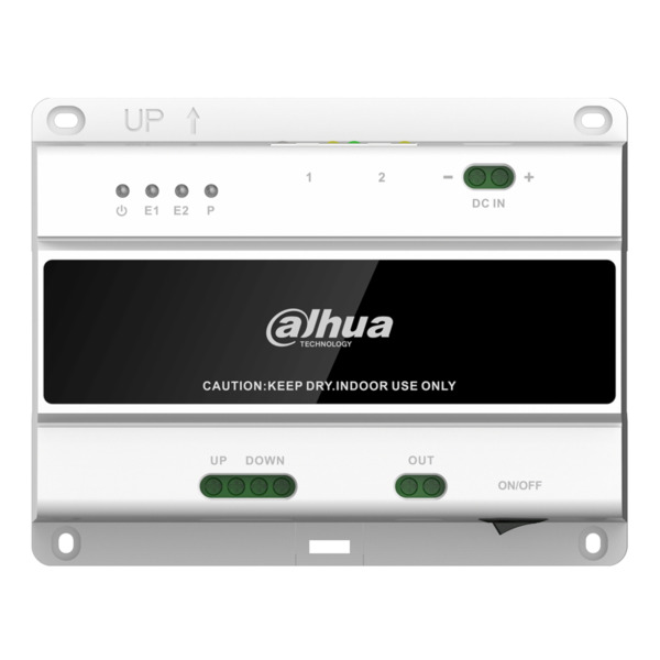 Dahua VTNS2003B-2 Switch PoE 10 puertos 2-hilos para VTO Dahua, 48Vdc no incluye fuente