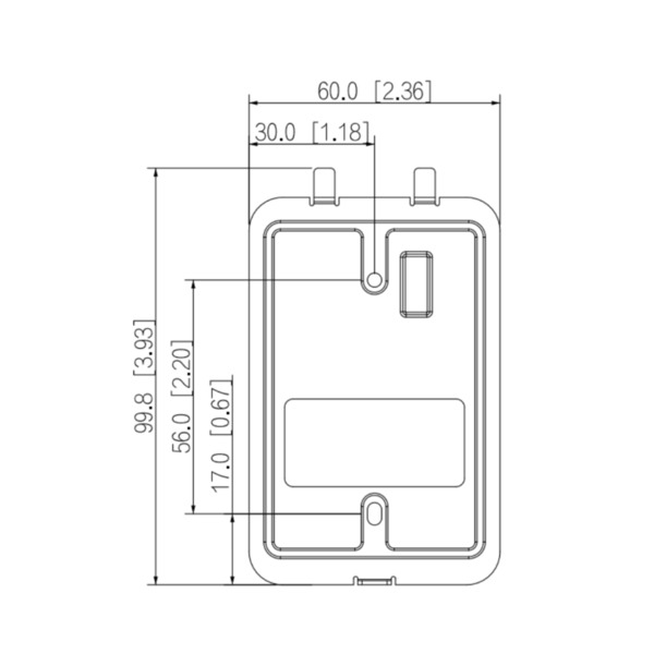 Dahua VTO2111D-P-S3 Estación Exterior de Videoportero IP con Cámara 2MP PoE SD Mifare 107º (3)