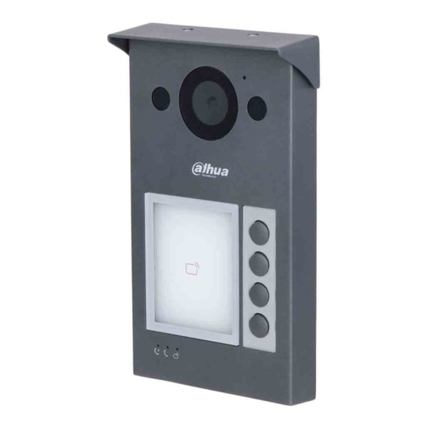 Dahua VTO3311Q-WP Estación Exterior para Videoportero IP WiFi PoE con Cámara 2MP IP65 IK08 Mifare 125º (1)