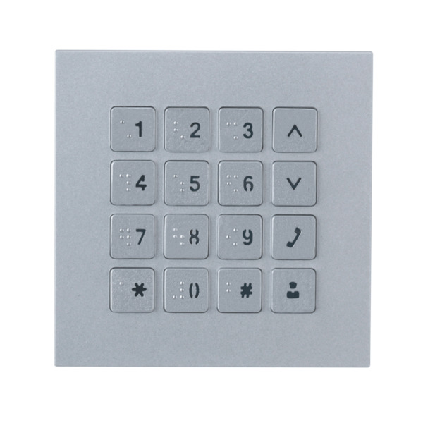 Dahua VTO4202F-MK Estación Exterior Modular para Videoportero IP con Teclado para Series VTO4202F-X