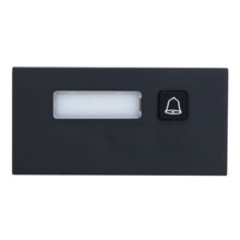 Dahua VTO4202FB-MB1 Estación Exterior Modular para Videoportero IP con 1 Botón para Series VTO4202FB-X. Color Negro